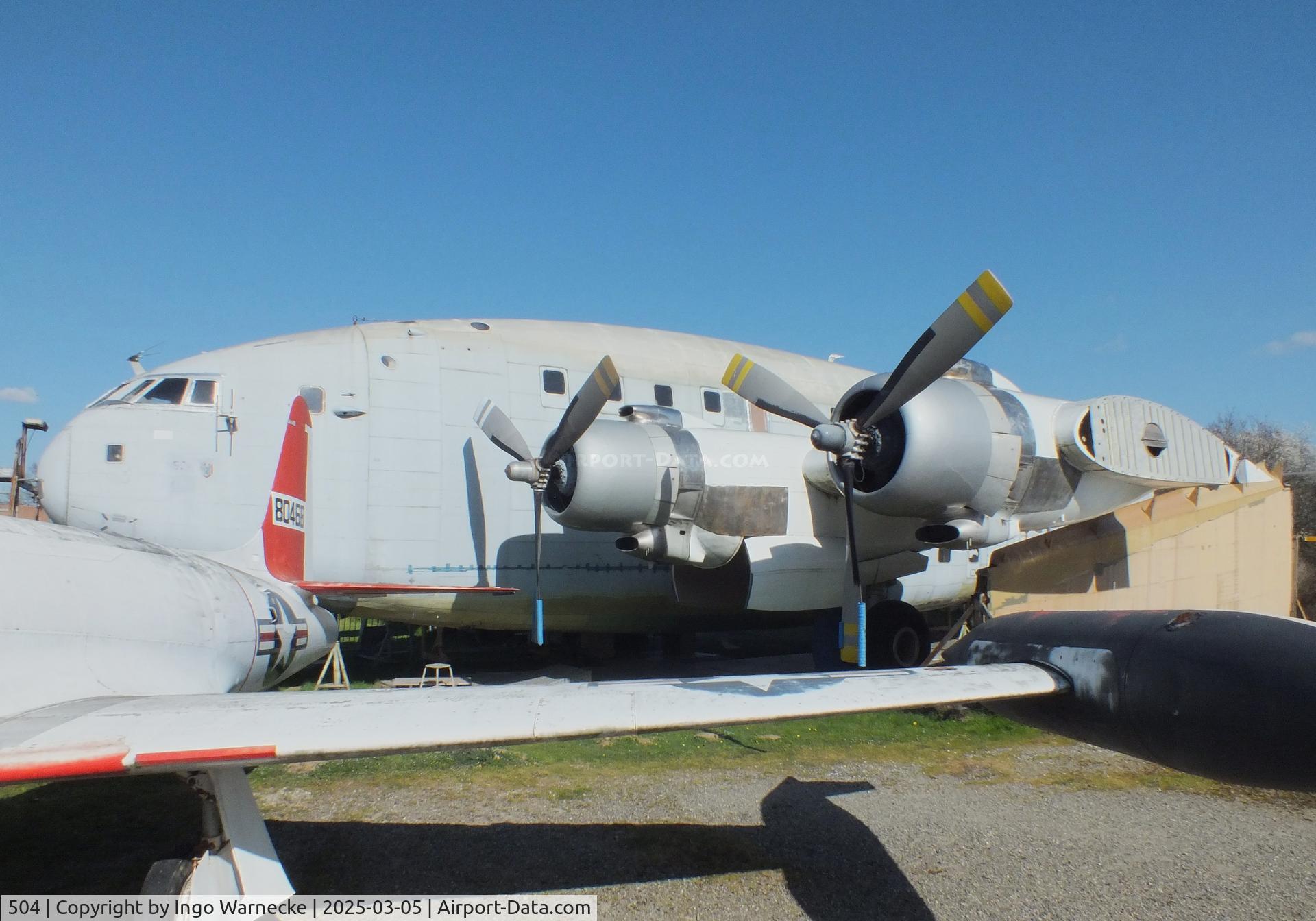 504, Breguet 765 Sahara C/N 504, Breguet 765 Sahara (outer wings/tailplanes dismouted) being restored at the Ailes Anciennes Toulouse Museum, Blagnac
