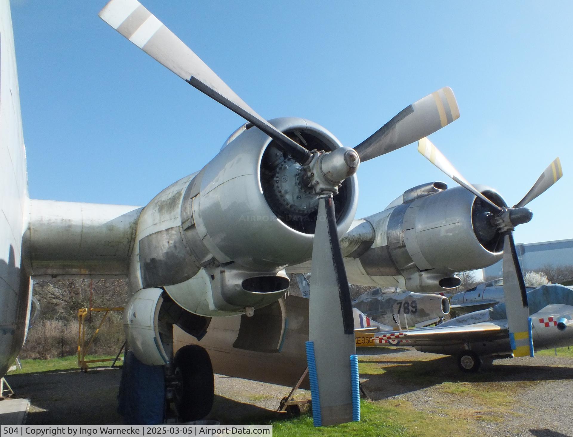 504, Breguet 765 Sahara C/N 504, Breguet 765 Sahara (outer wings/tailplanes dismouted) being restored at the Ailes Anciennes Toulouse Museum, Blagnac