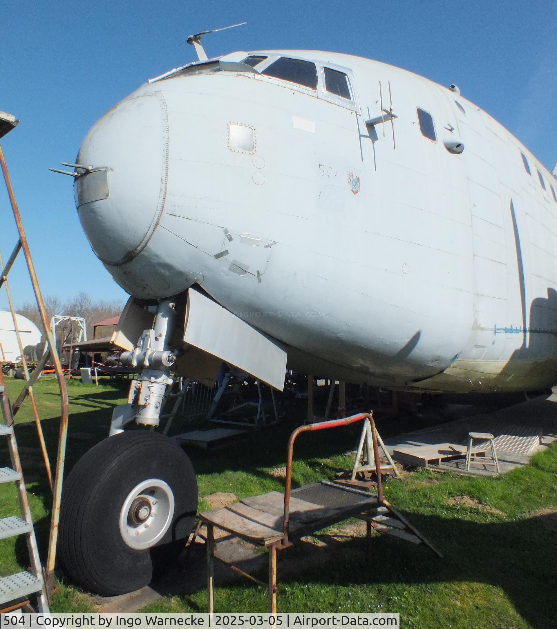 504, Breguet 765 Sahara C/N 504, Breguet 765 Sahara (outer wings/tailplanes dismouted) being restored at the Ailes Anciennes Toulouse Museum, Blagnac