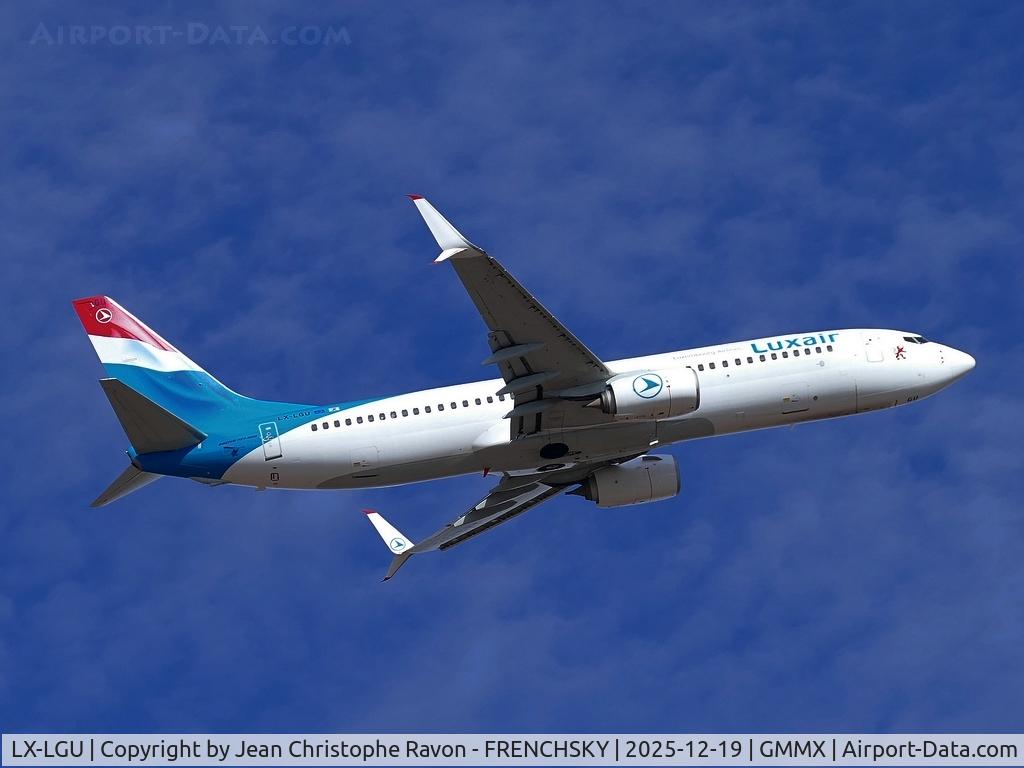 LX-LGU, 2012 Boeing 737-8C9 C/N 41047, Marrakesh (RAK)	Luxembourg (LUX)	LG972