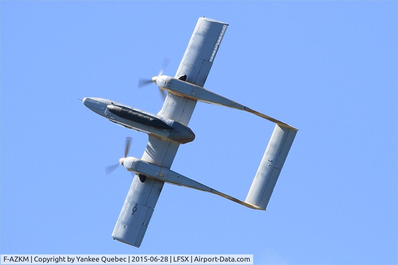 F-AZKM, 1971 North American OV-10B Bronco C/N 338-9 (305-65), North American OV-10B Bronco, On display, Luxeuil-St Sauveur Air Base 116 (LFSX)