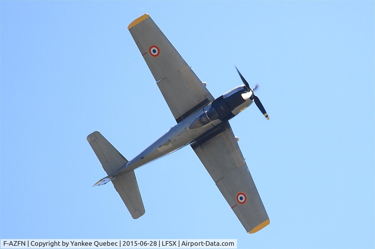 F-AZFN, Douglas AD-4N Skyraider C/N 7609, Douglas AD-4N Skyraider, On display, Luxeuil-St Sauveur Air Base 116 (LFSX)
