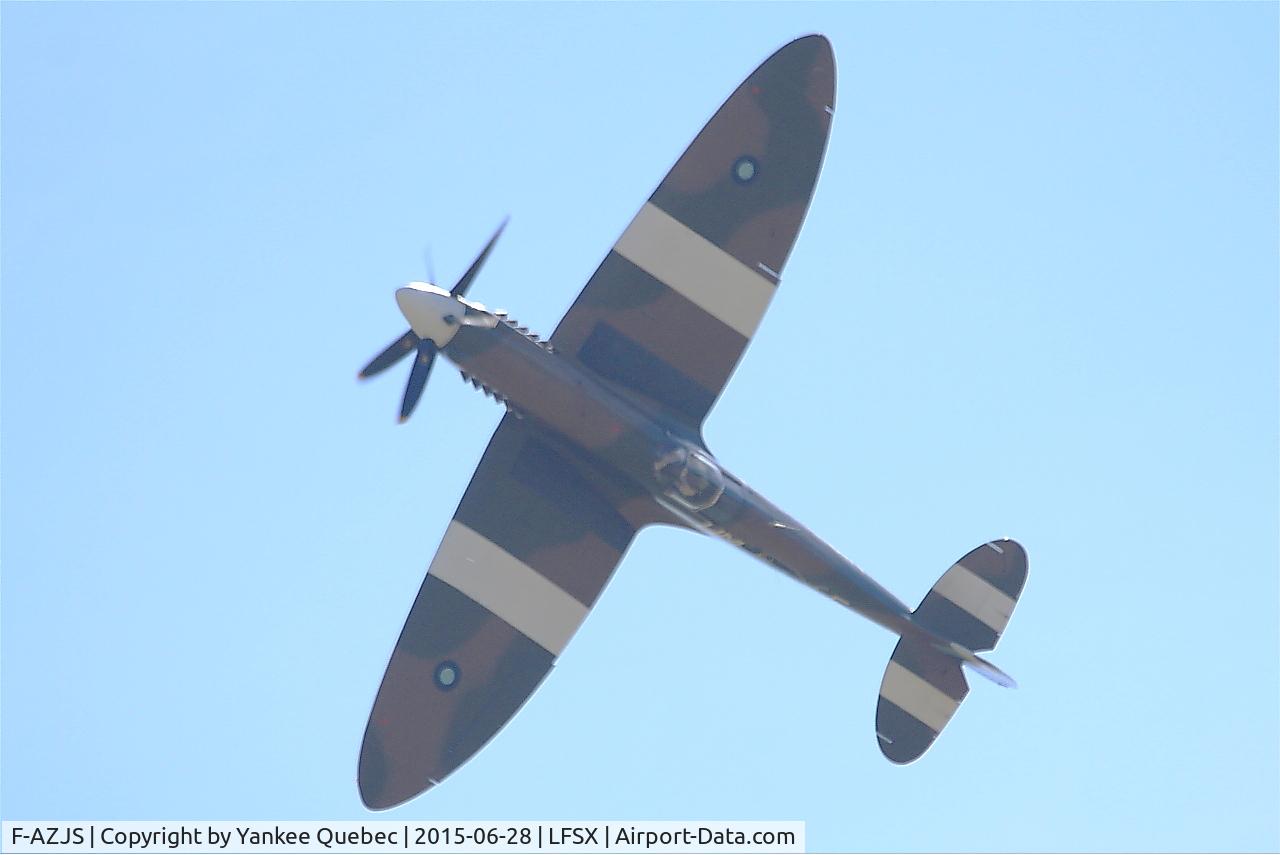 F-AZJS, 1944 Supermarine 389 Spitfire PR.XIX C/N 6S/585110, Supermarine 389 Spitfire PR.XIX, On display Luxeuil-St Sauveur Air Base 116 (LFSX)