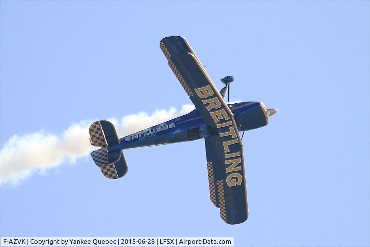 F-AZVK, 1935 Bucker Bu-131 Jungmann C/N 27, Bücker Bu 131B Jungmann, On display, Luxeuil-St Sauveur Air Base 116 (LFSX)