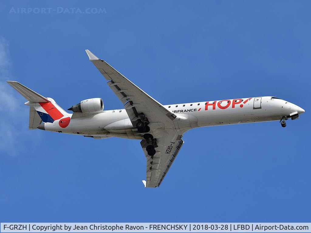F-GRZH, 2003 Bombardier CRJ-702 (CL-600-2C10) Regional Jet C/N 10089, Hop! (now GoJet Airlines N683SK)
