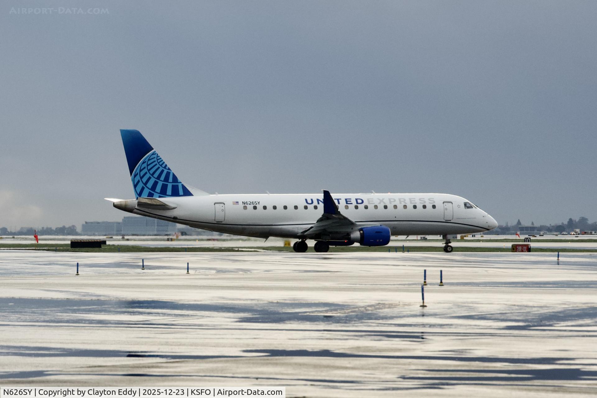 N626SY, 2024 EMBRAER S A ERJ 170-200 LL (175 LL) C/N 974, SFO 2025