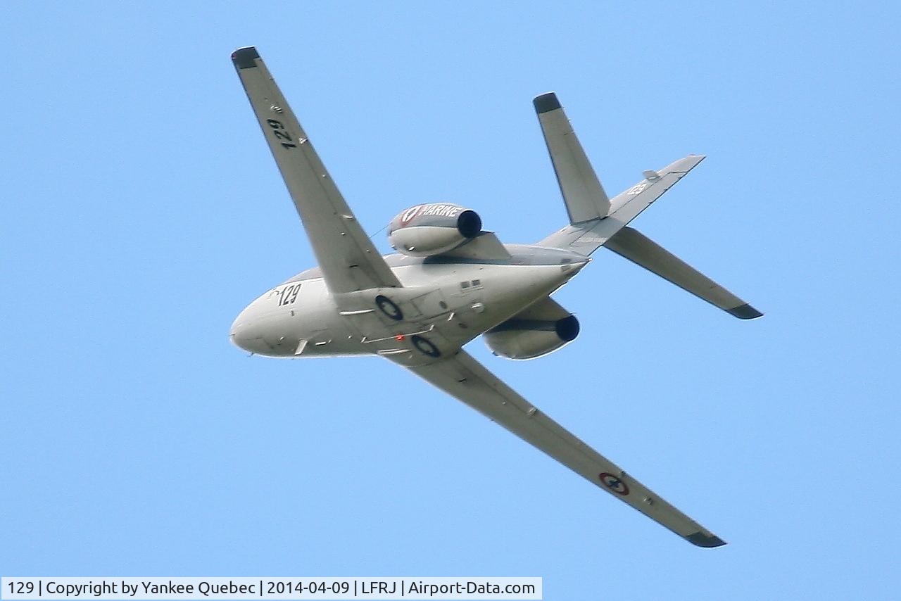 129, 1978 Dassault Falcon 10MER C/N 129, Dassault Falcon 10 MER, Landivisiau Naval Air Base (LFRJ-LDV)