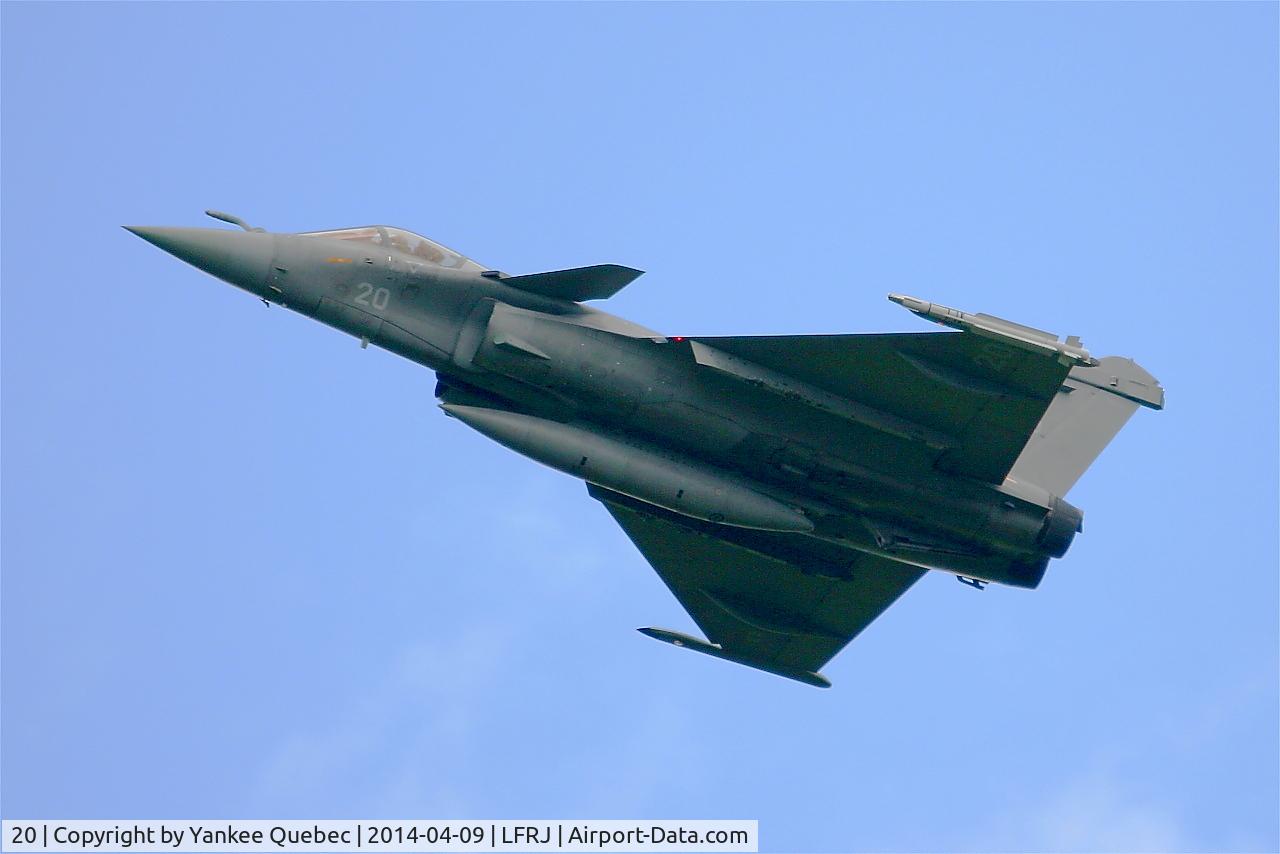 20, Dassault Rafale M C/N 20, Dassault Rafale M, Landivisiau Naval Air Base (LFRJ-LDV)