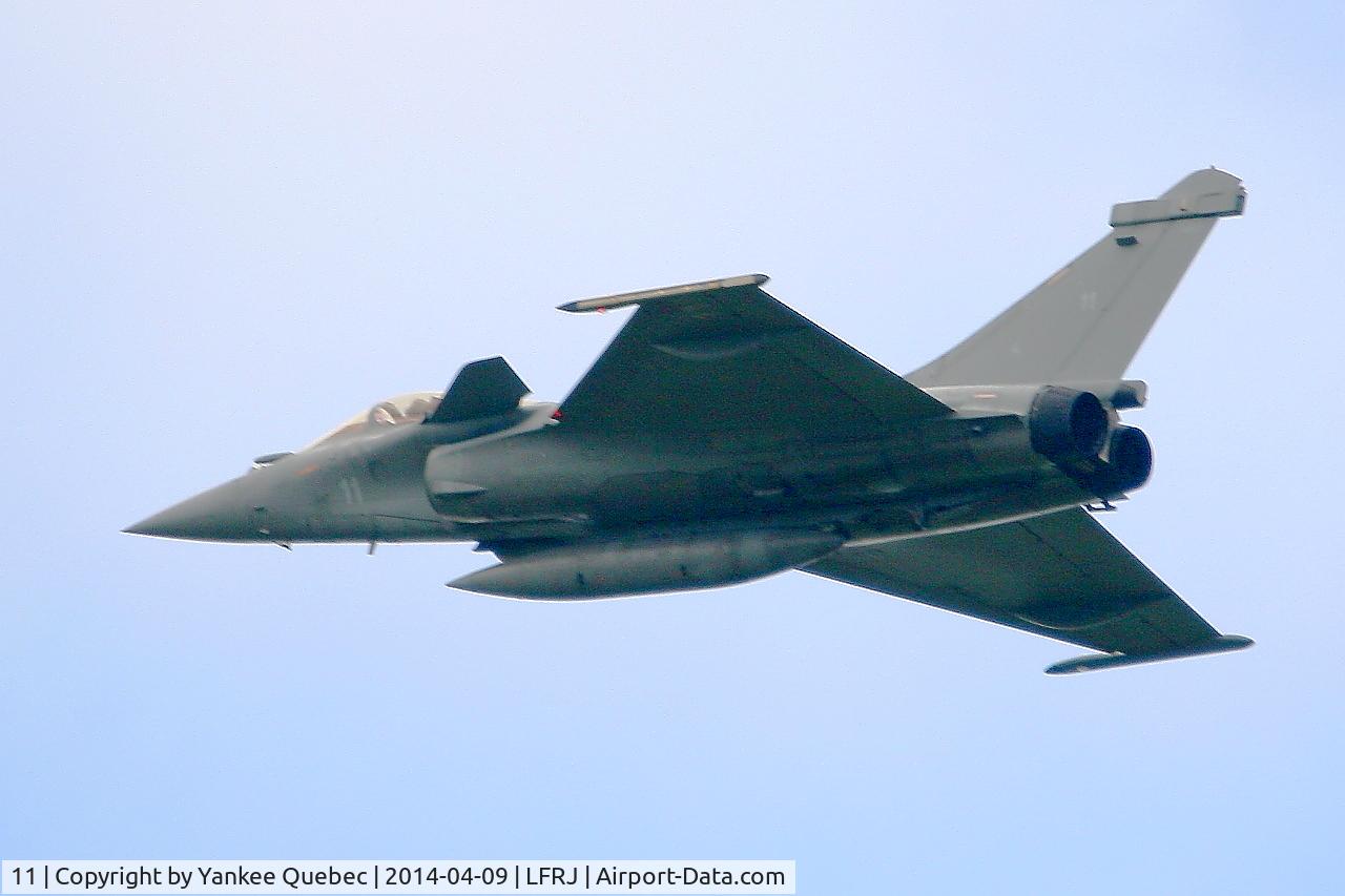 11, Dassault Rafale M C/N 11, Dassault Rafale M, Landivisiau Naval Air Base (LFRJ-LDV)