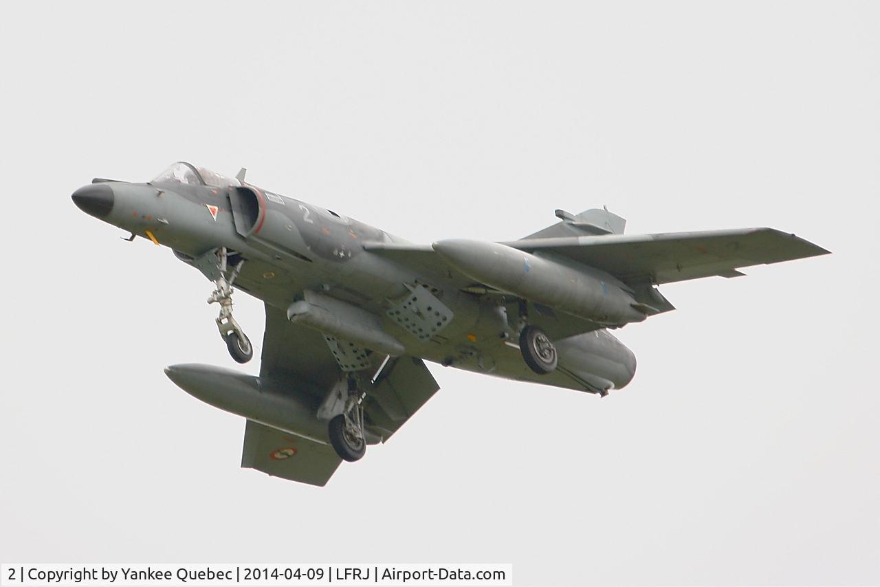 2, Dassault Super Etendard C/N 2, Dassault Super Etendard MER, Landivisiau Naval Air Base (LFRJ-LDV)