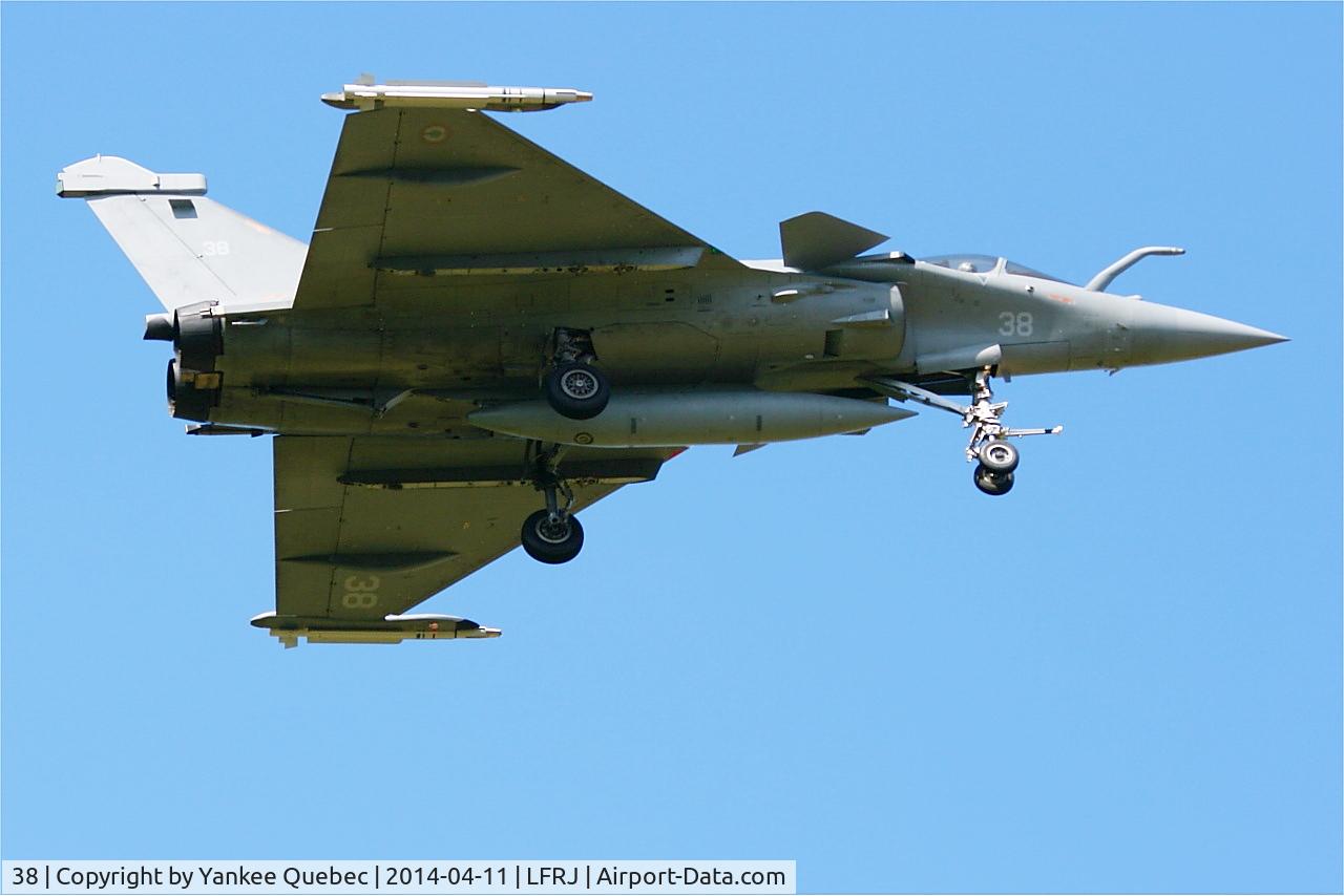 38, 2013 Dassault Rafale M C/N 38, Dassault Rafale M, Landivisiau Naval Air Base (LFRJ-LDV)