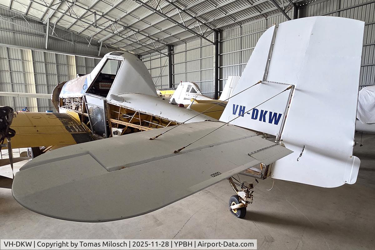 VH-DKW, 1974 Rockwell S-2R Thrush Commander C/N 2073R, Waiting for repair