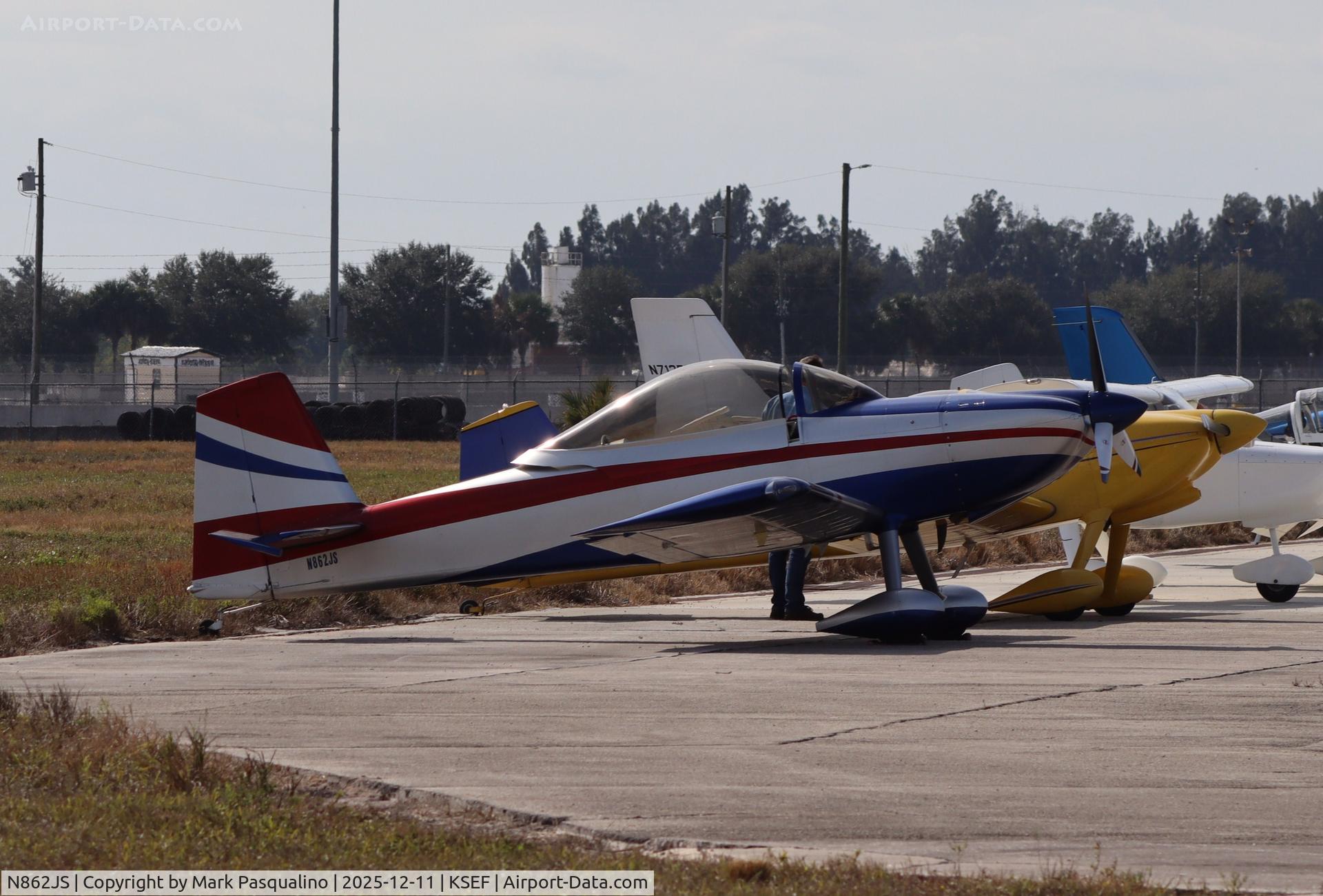 N862JS, 2016 Vans RV- 8 C/N 82756, Vans RV-8