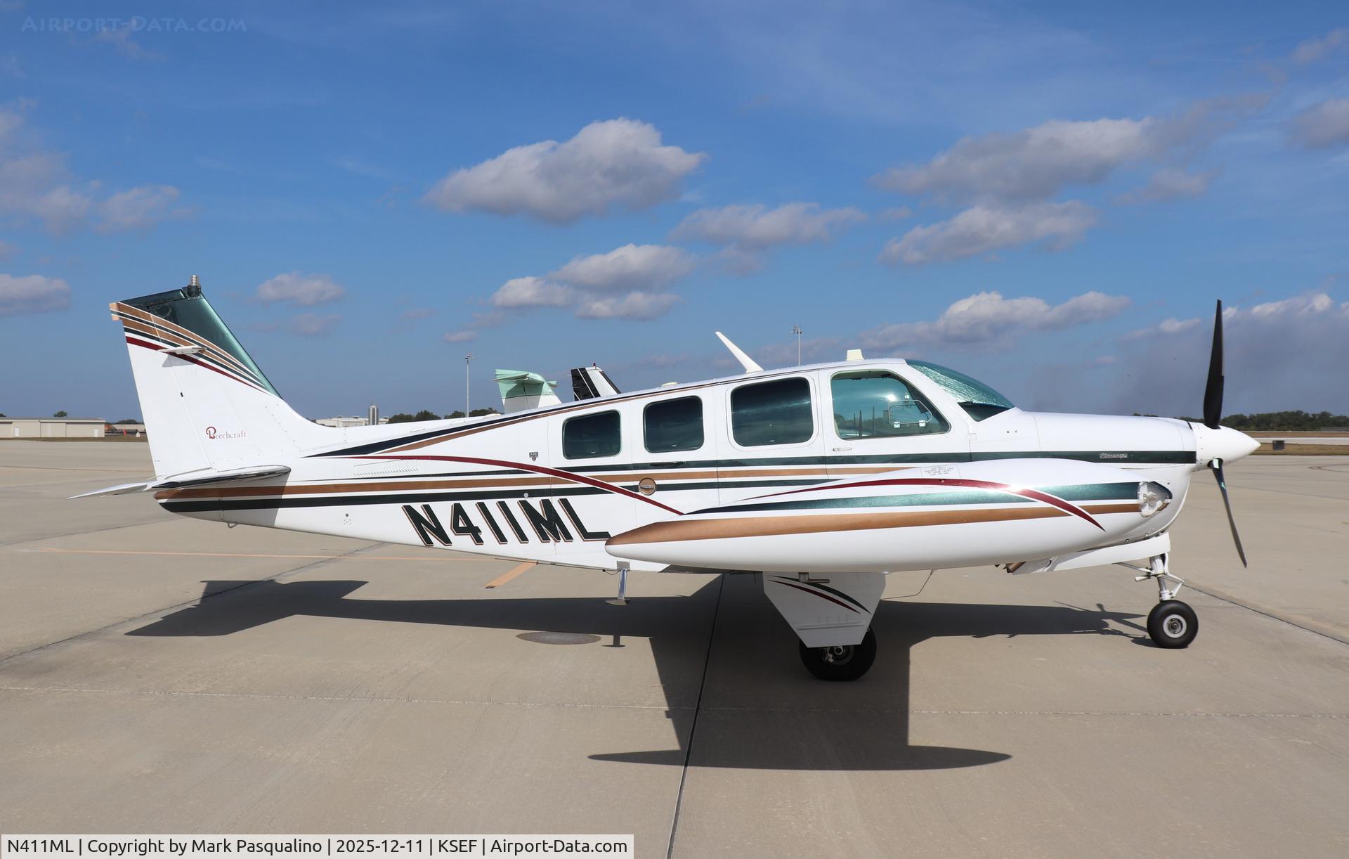 N411ML, 1972 Beech A36 Bonanza 36 C/N E-308, Beech A36