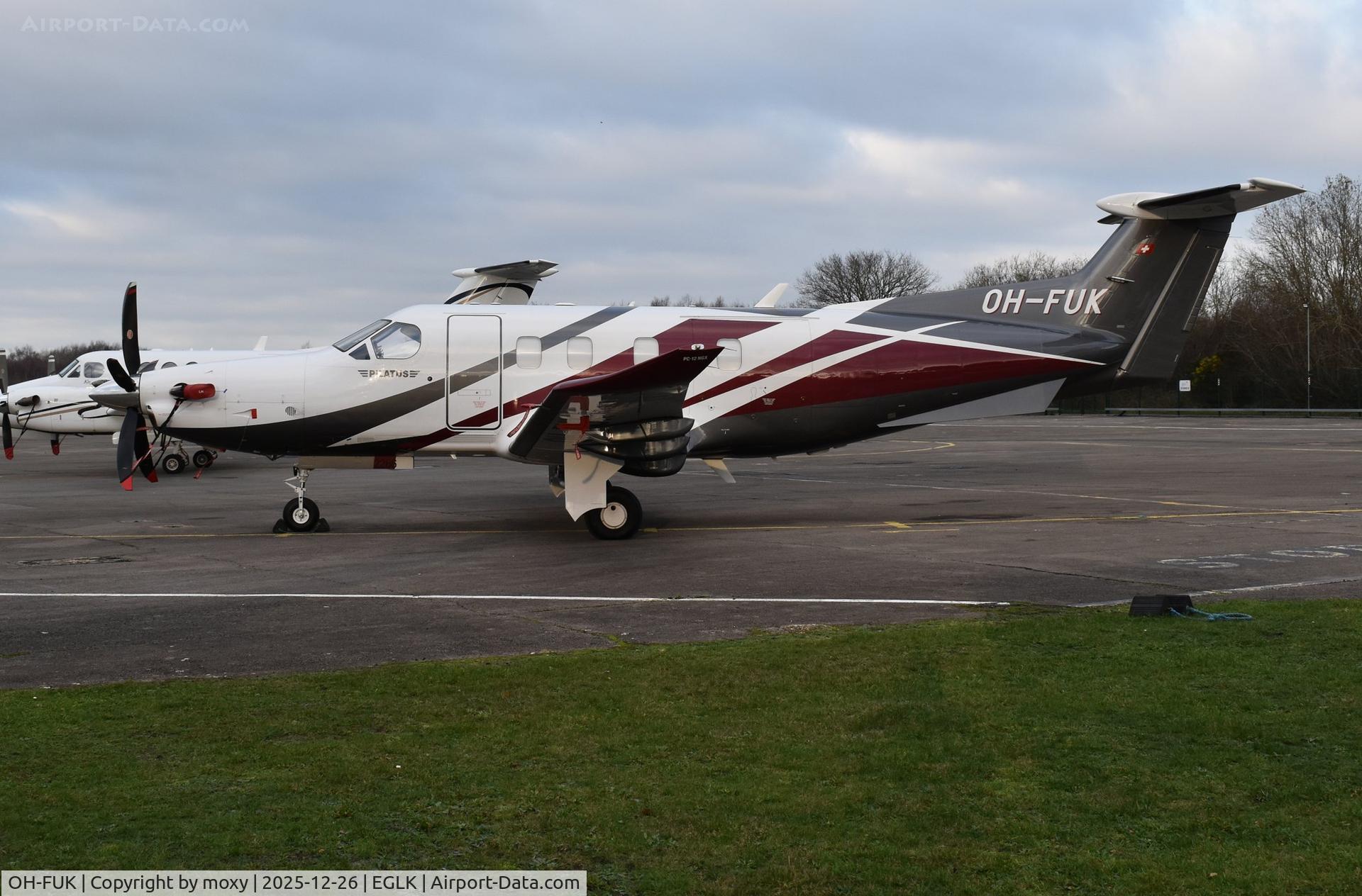OH-FUK, 2023 Pilatus Aircraft PC-12/47E NGX C/N 2266, Pilatus Aircraft PC-12/47E NGX at Blackbushe.