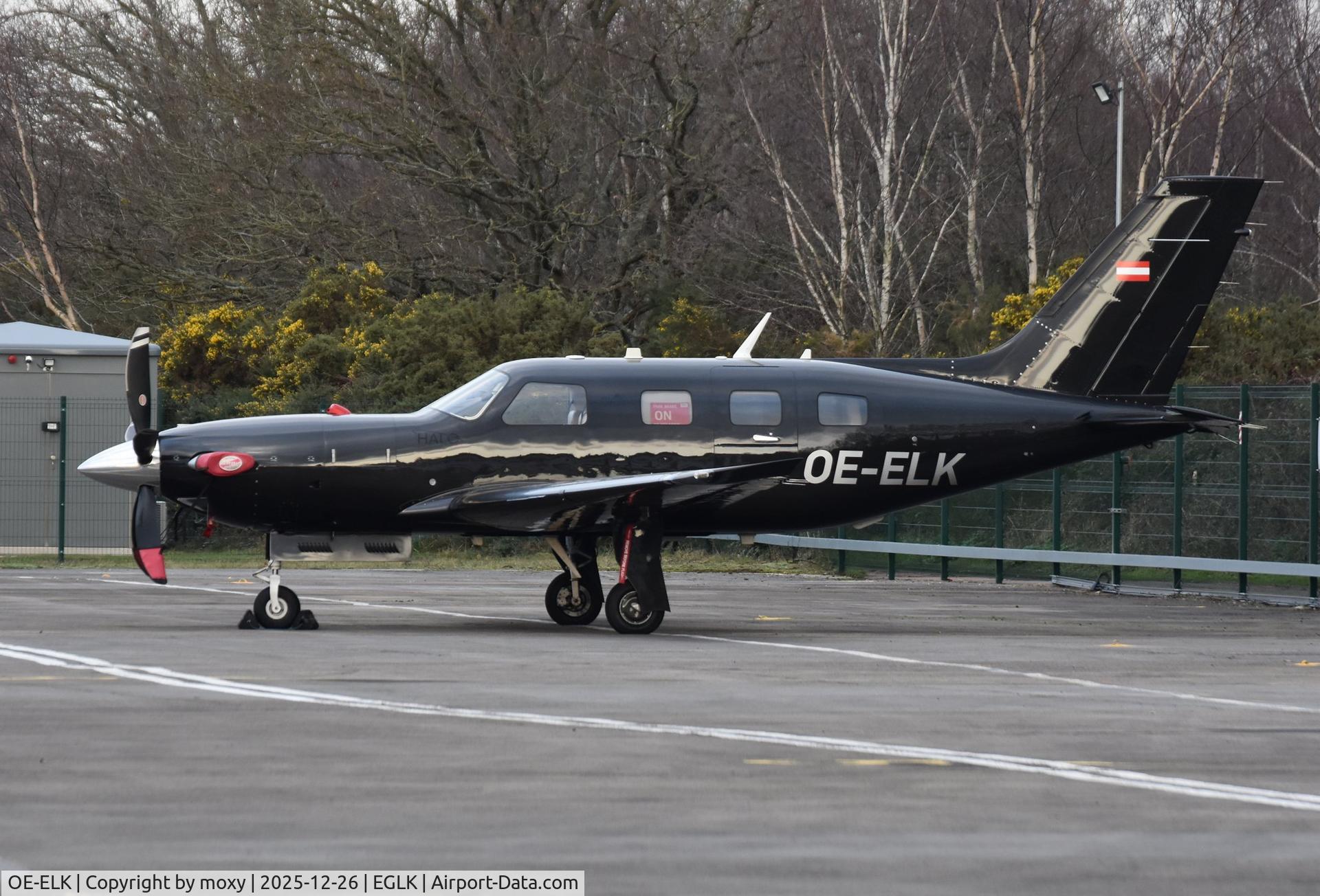 OE-ELK, 2020 Piper PA-46 M600 SLS C/N 4698292, Piper PA-46 M600 SLS at Blackbushe.