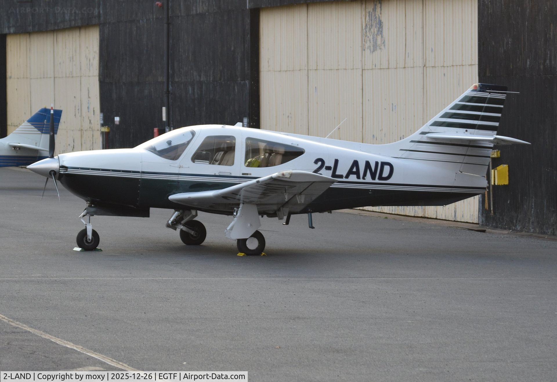 2-LAND, 1999 Rockwell Commander 114B C/N 14662, Rockwell Commander 114B at Fairoaks.