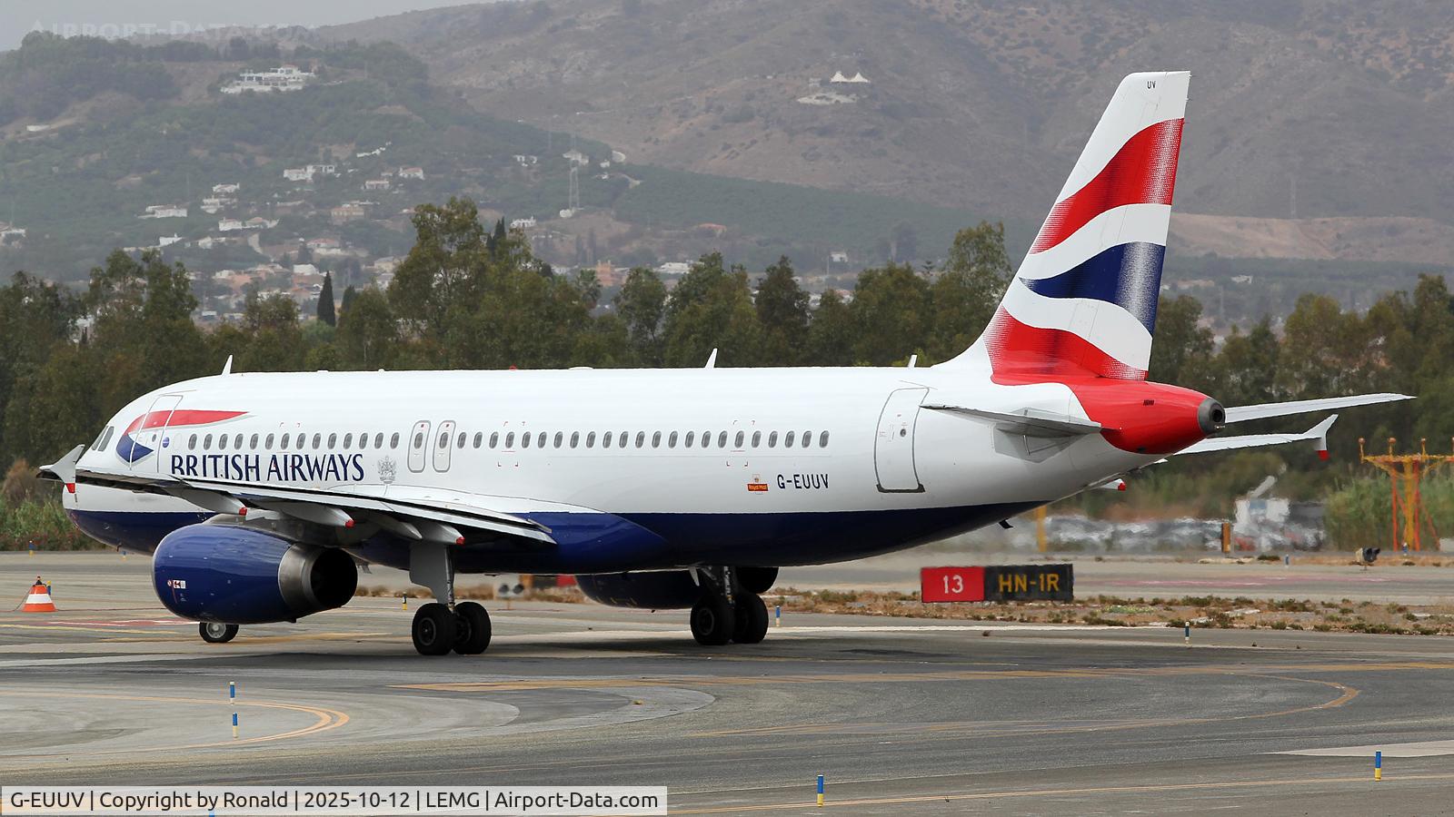 G-EUUV, 2008 Airbus A320-232 C/N 3468, at agp