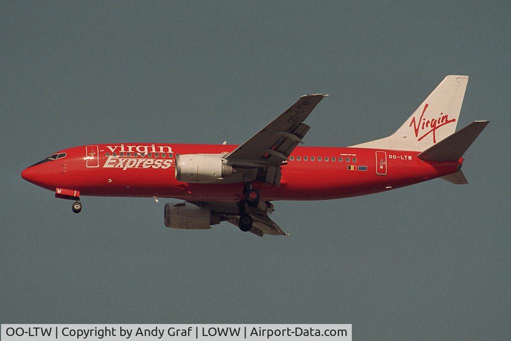 OO-LTW, 1991 Boeing 737-33A C/N 25010, Virgin Express 737-300