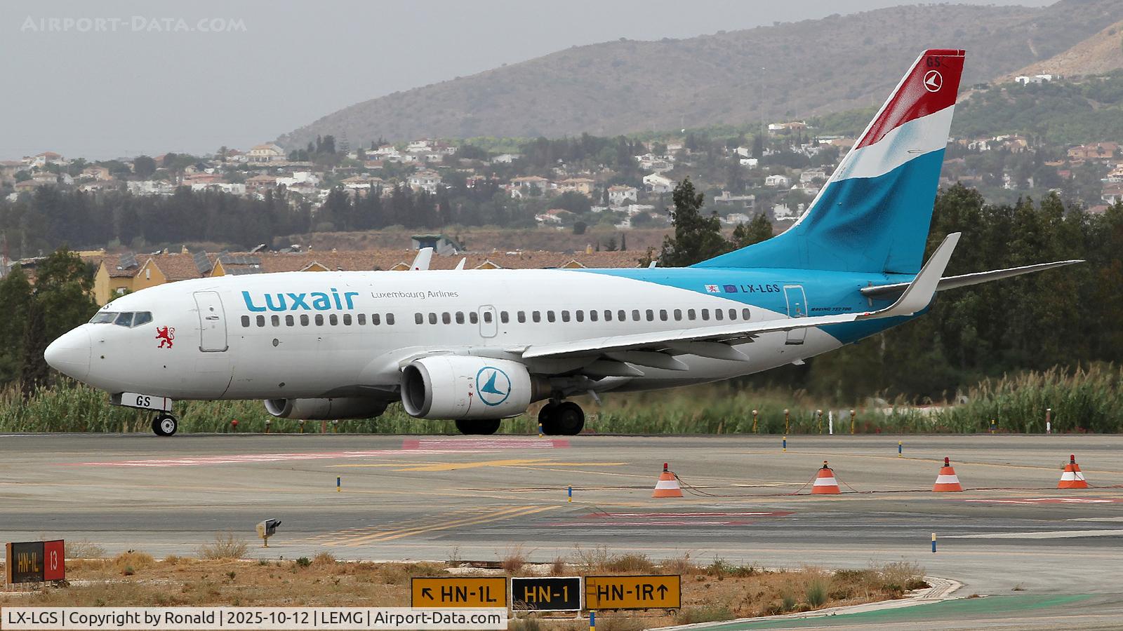 LX-LGS, 2005 Boeing 737-7C9 C/N 33956, at agp