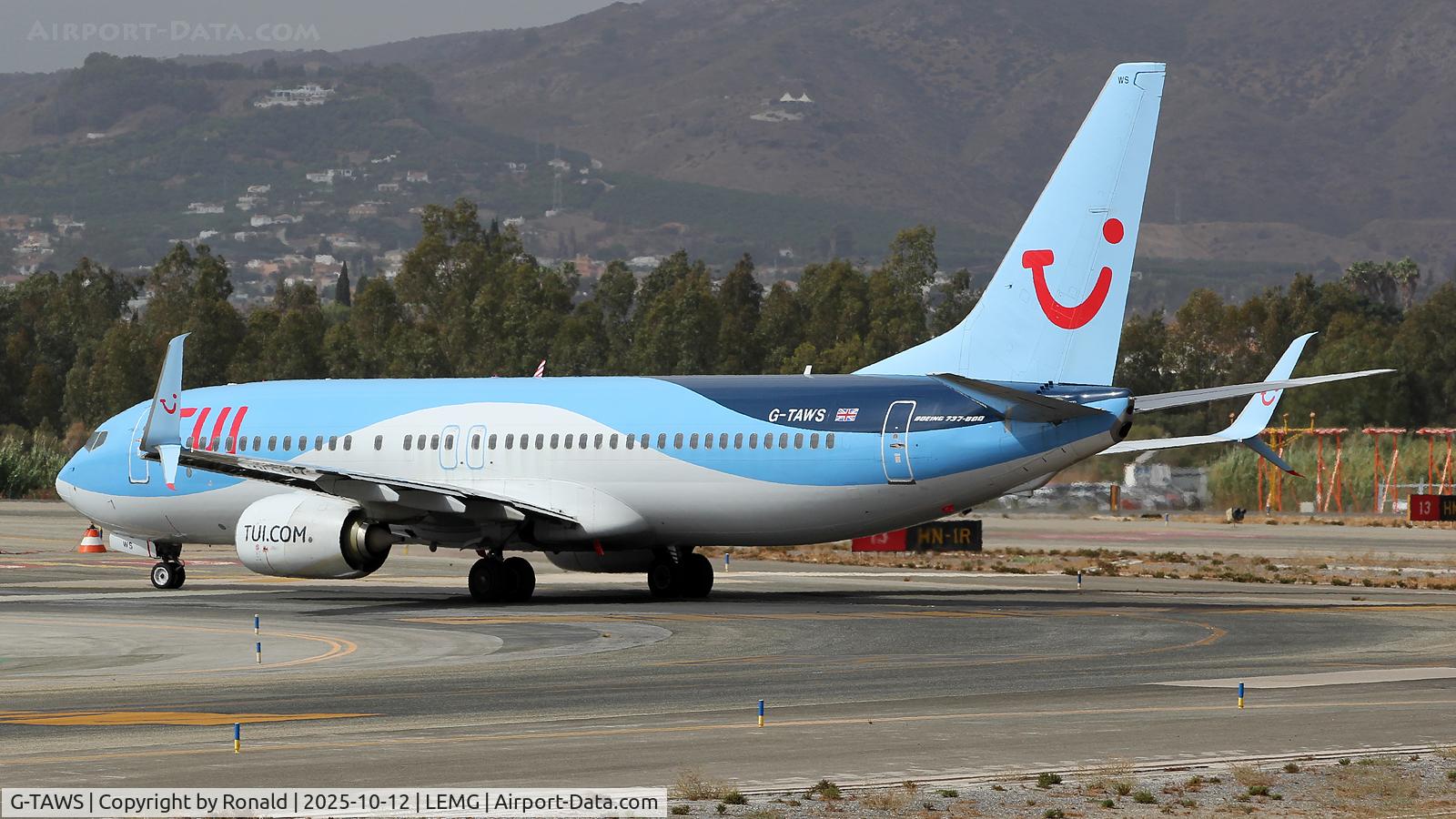 G-TAWS, 2014 Boeing 737-8K5 C/N 37241, at agp