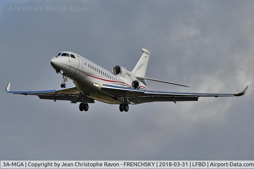 3A-MGA, 2017 Dassault Falcon 8X C/N 435, Government of Monaco