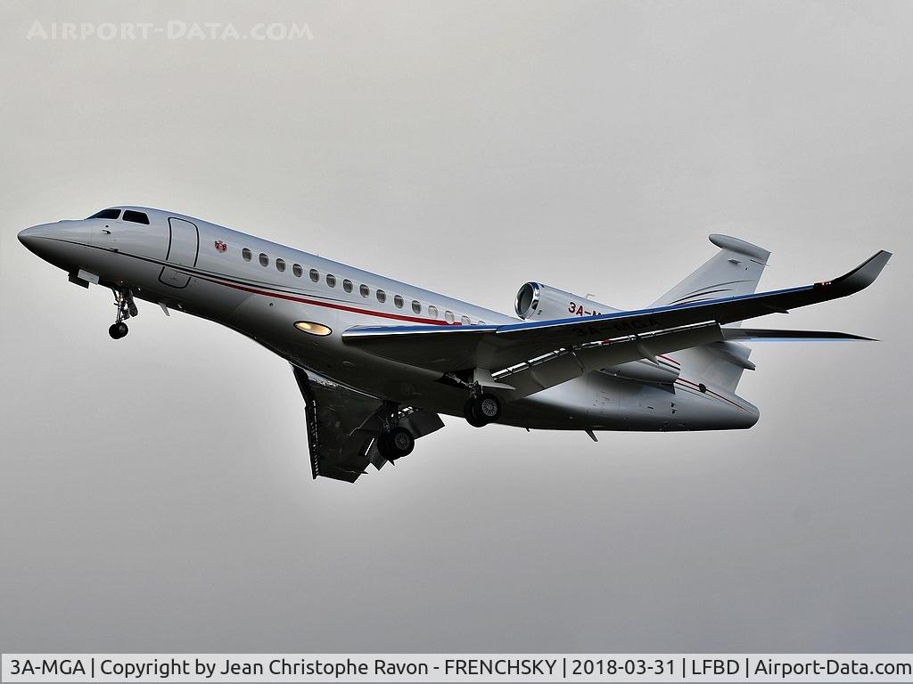 3A-MGA, 2017 Dassault Falcon 8X C/N 435, Government of Monaco