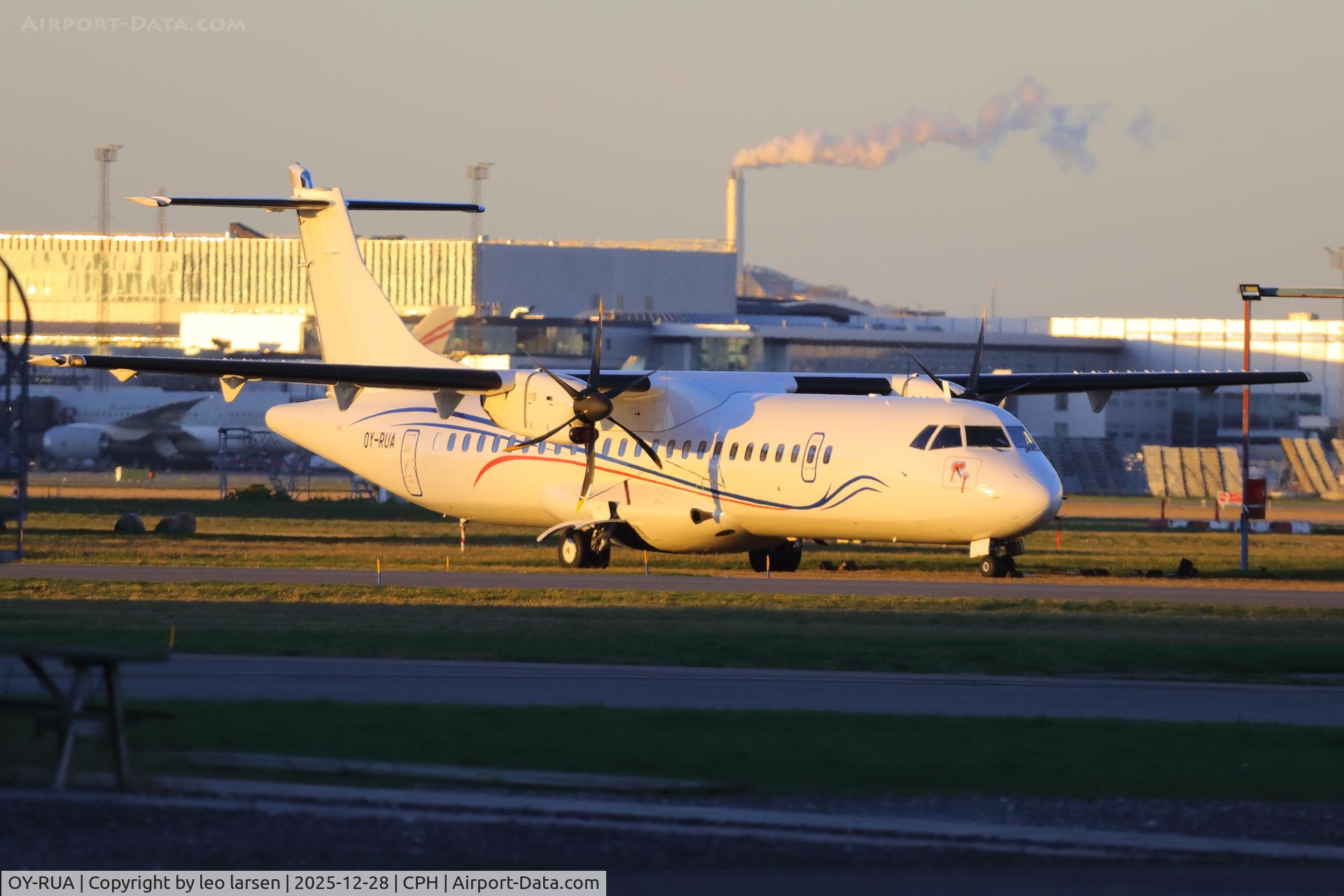 OY-RUA, 2008 ATR ATR 72-500 (72-212A) C/N 822, Copenhagen 28.12.2025