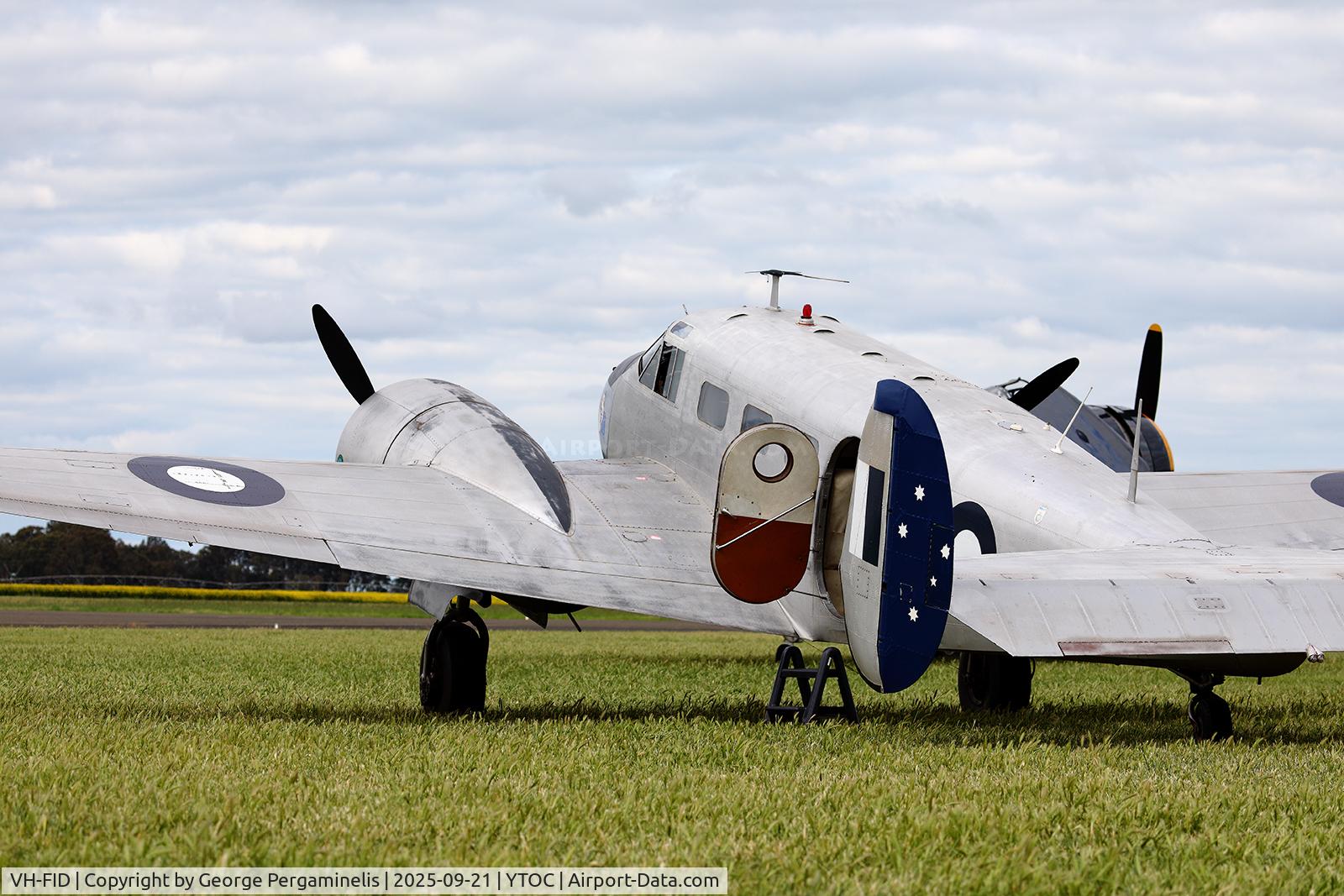 VH-FID, 1948 Beech D18-S C/N A-458, Tocumal Airshow 2025.