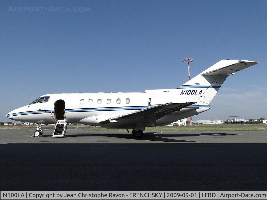 N100LA, 1995 Raytheon Hawker 800XP C/N 258280, now Hoosier Jets
