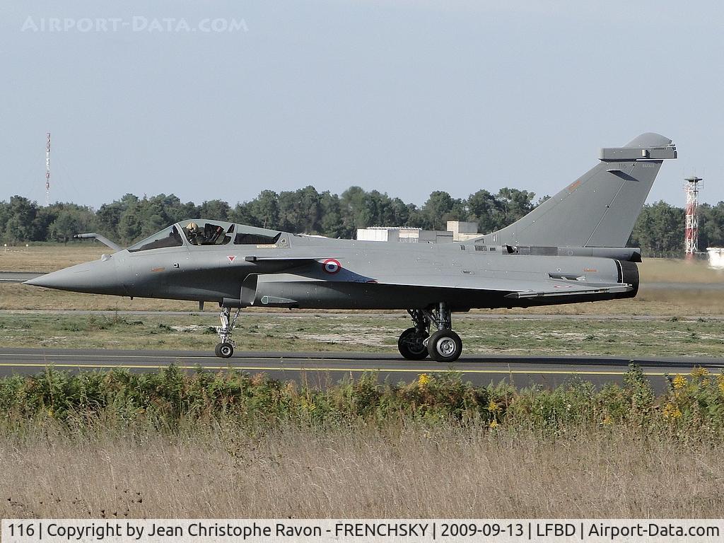 116, 2009 Dassault Rafale C C/N 116, France Air Force