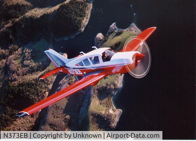 N373EB, 1973 Bellanca 17-30A Viking C/N 73-30584, Over CA coast