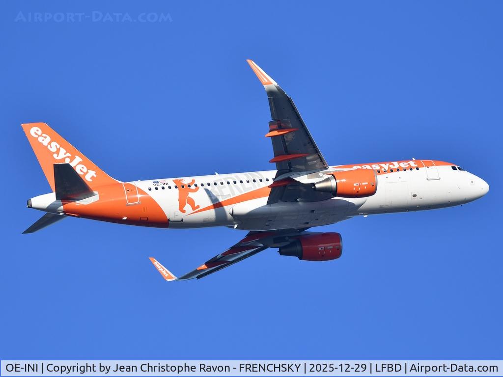 OE-INI, 2018 Airbus A320-214 C/N 8065, Bordeaux (BOD)	Porto (OPO)	U27706