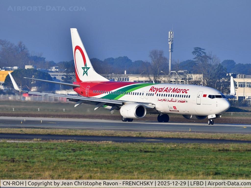 CN-ROH, 2006 Boeing 737-85P C/N 33978, Casablanca (CMN)	Bordeaux (BOD)	AT792