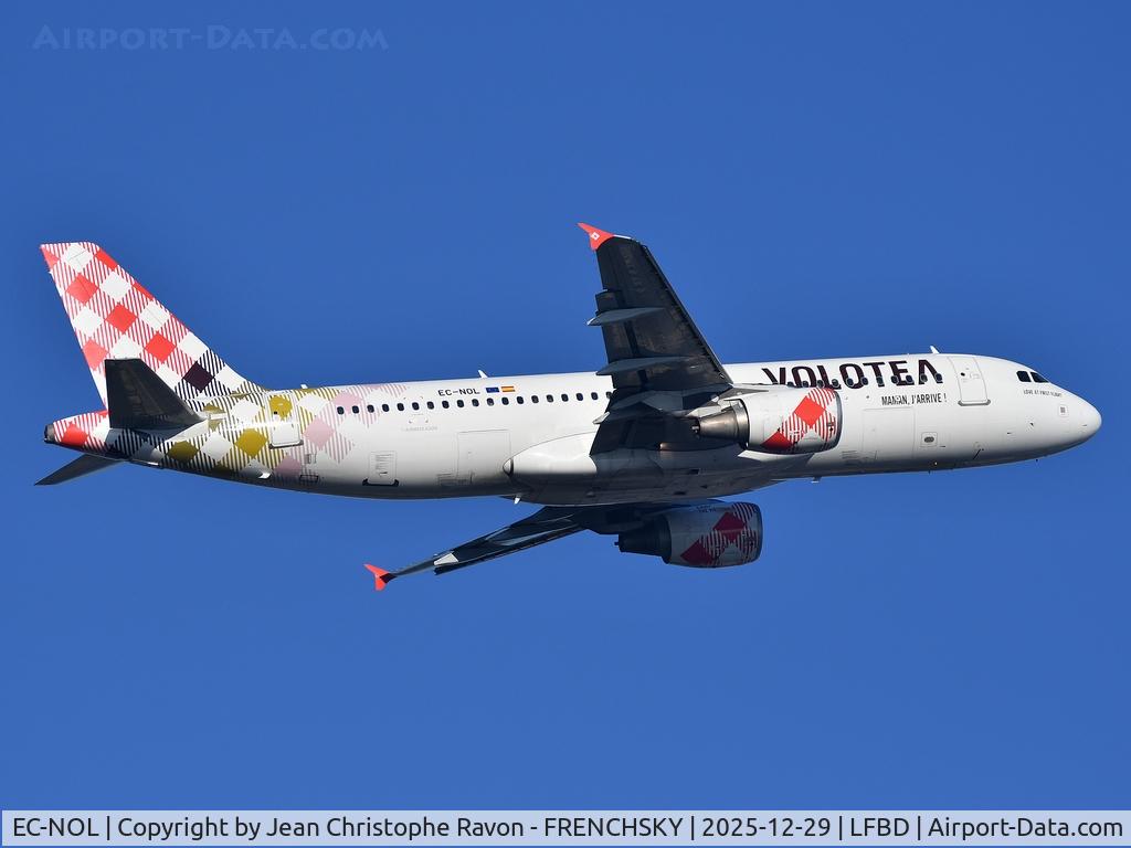 EC-NOL, 2006 Airbus A320-214 C/N 2740, Bordeaux (BOD)	Rome (FCO)	V72702