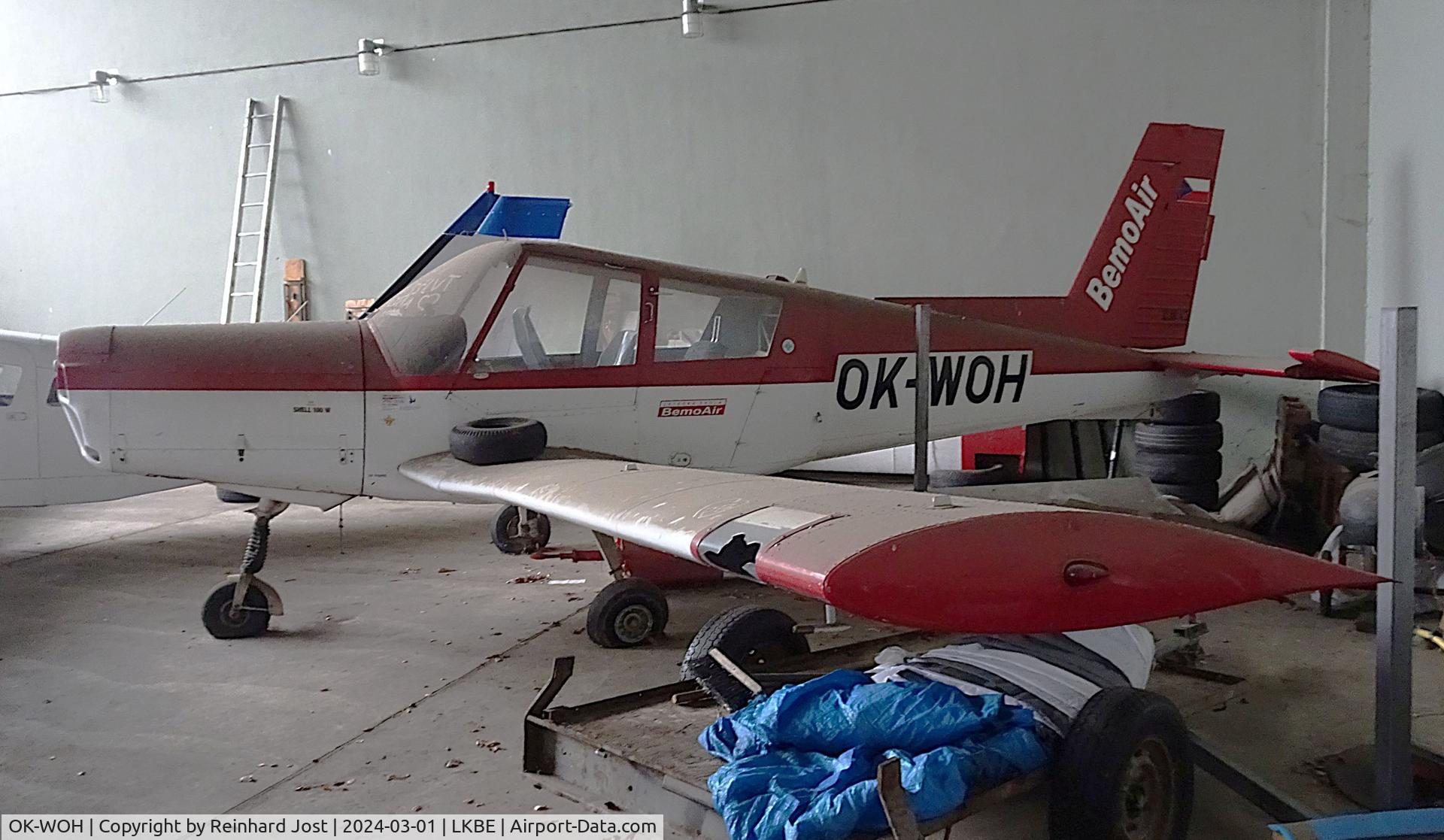OK-WOH, Zlin Z-43 C/N 0101, BemoAir Z-43 in need of heavy maintenance is collecting dust in a hangar at Benesov, Czech Republic