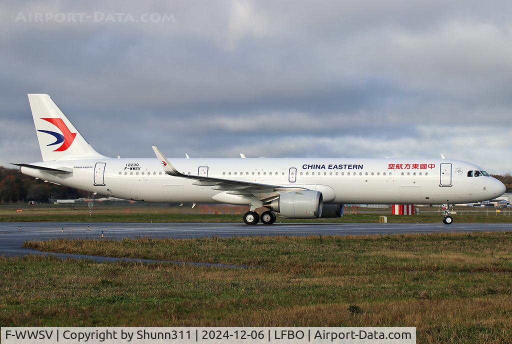F-WWSV, 2024 Airbus A321-251NX C/N 12230, C/n 12230 - To be B-32KC