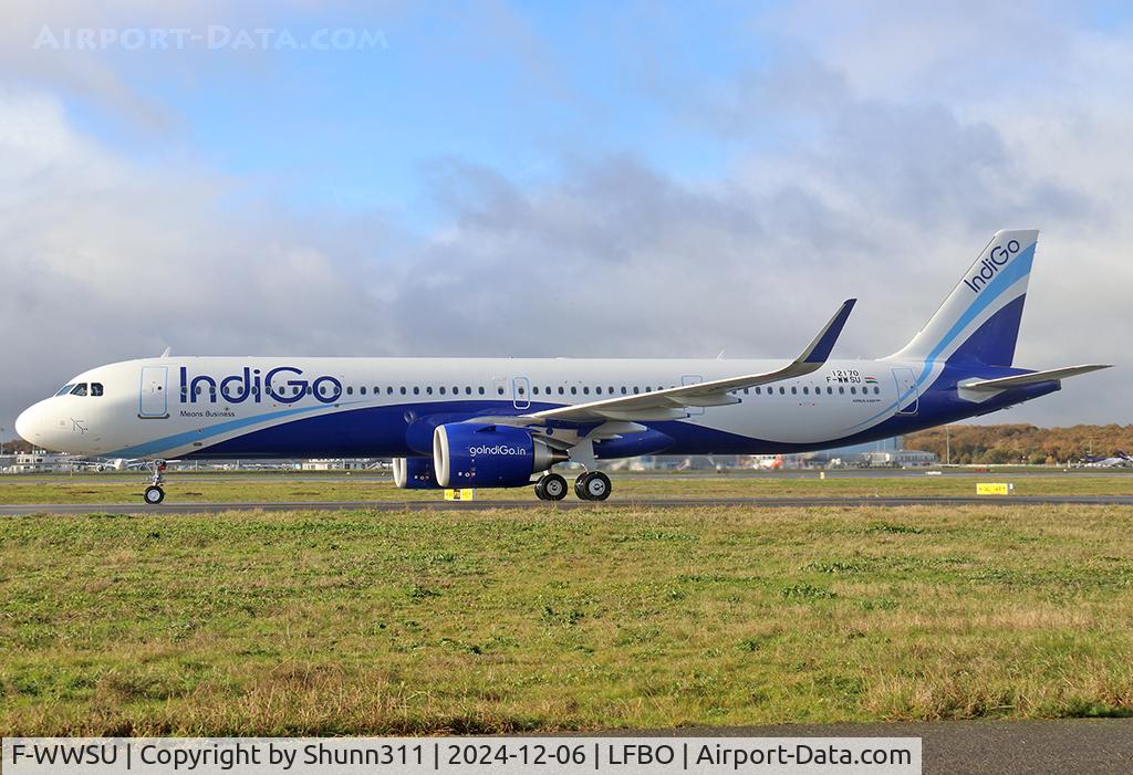 F-WWSU, 2024 Airbus A321-251NX C/N 12170, C/n 12170 - To be VT-ICH