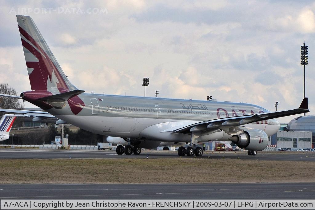 A7-ACA, 2002 Airbus A330-203 C/N 473, Qatar Airways Terminal T1