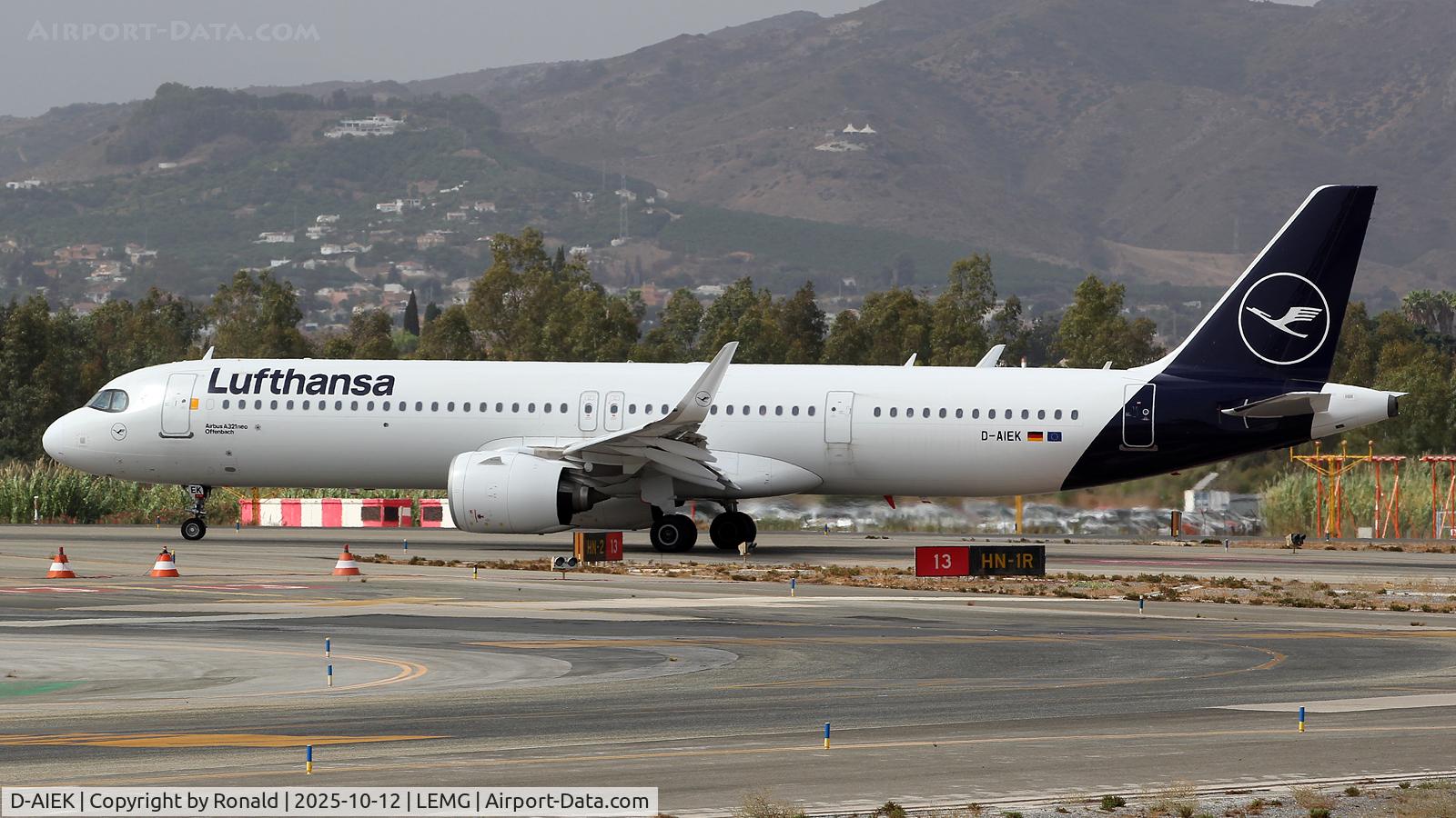D-AIEK, 2021 Airbus A321-271NX C/N 10583, at agp