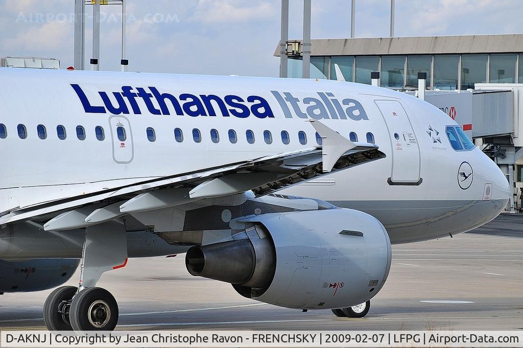 D-AKNJ, 2000 Airbus A319-112 C/N 1172, 