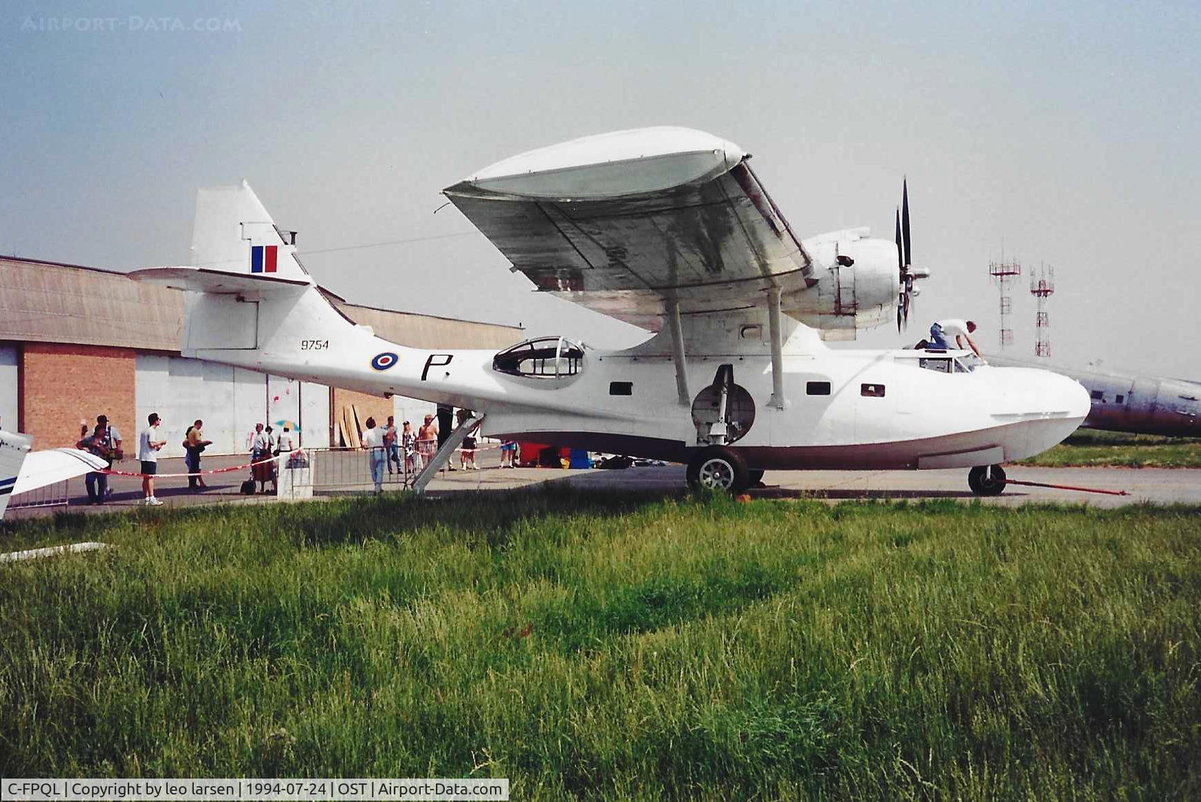 C-FPQL, 1940 Consolidated Vultee PBY-5A C/N CV-417, Ostende 24.7.1994