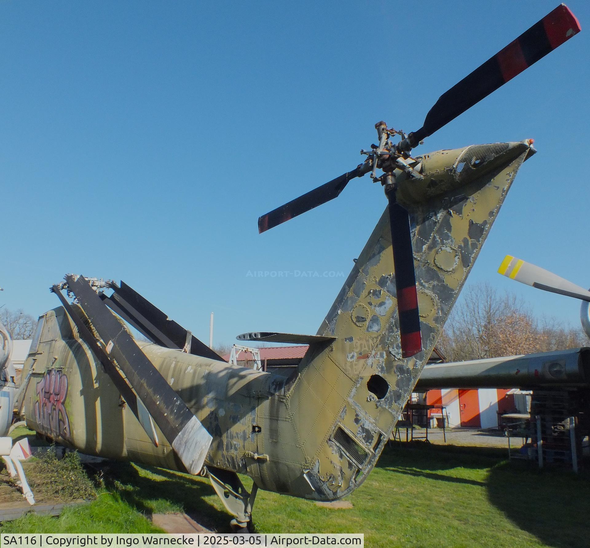 SA116, Sikorsky H-34A Choctaw C/N SA116, Sikorsky H-34A Choctaw at the Ailes Anciennes Toulouse Museum, Blagnac