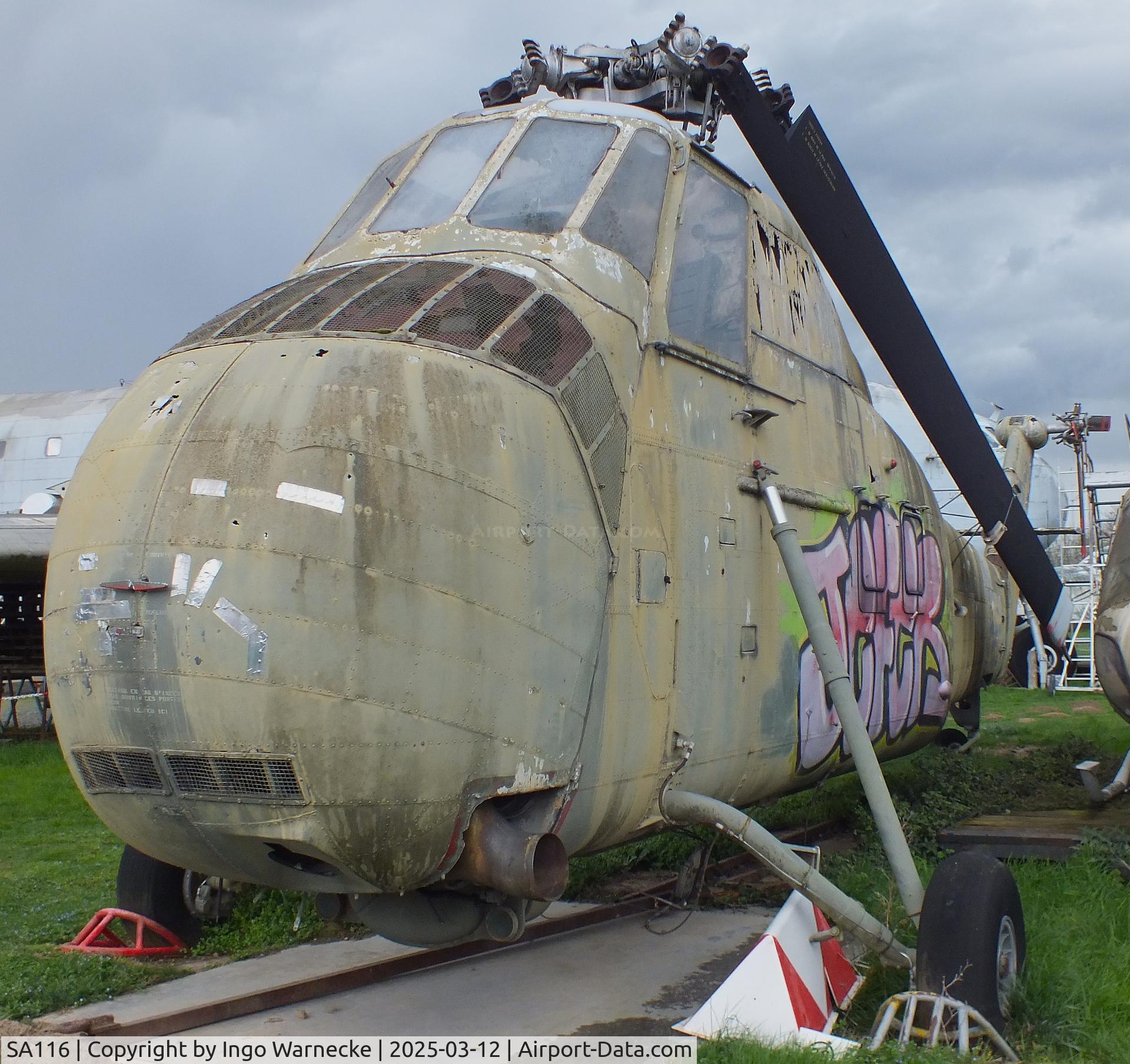 SA116, Sikorsky H-34A Choctaw C/N SA116, Sikorsky H-34A Choctaw at the Ailes Anciennes Toulouse Museum, Blagnac