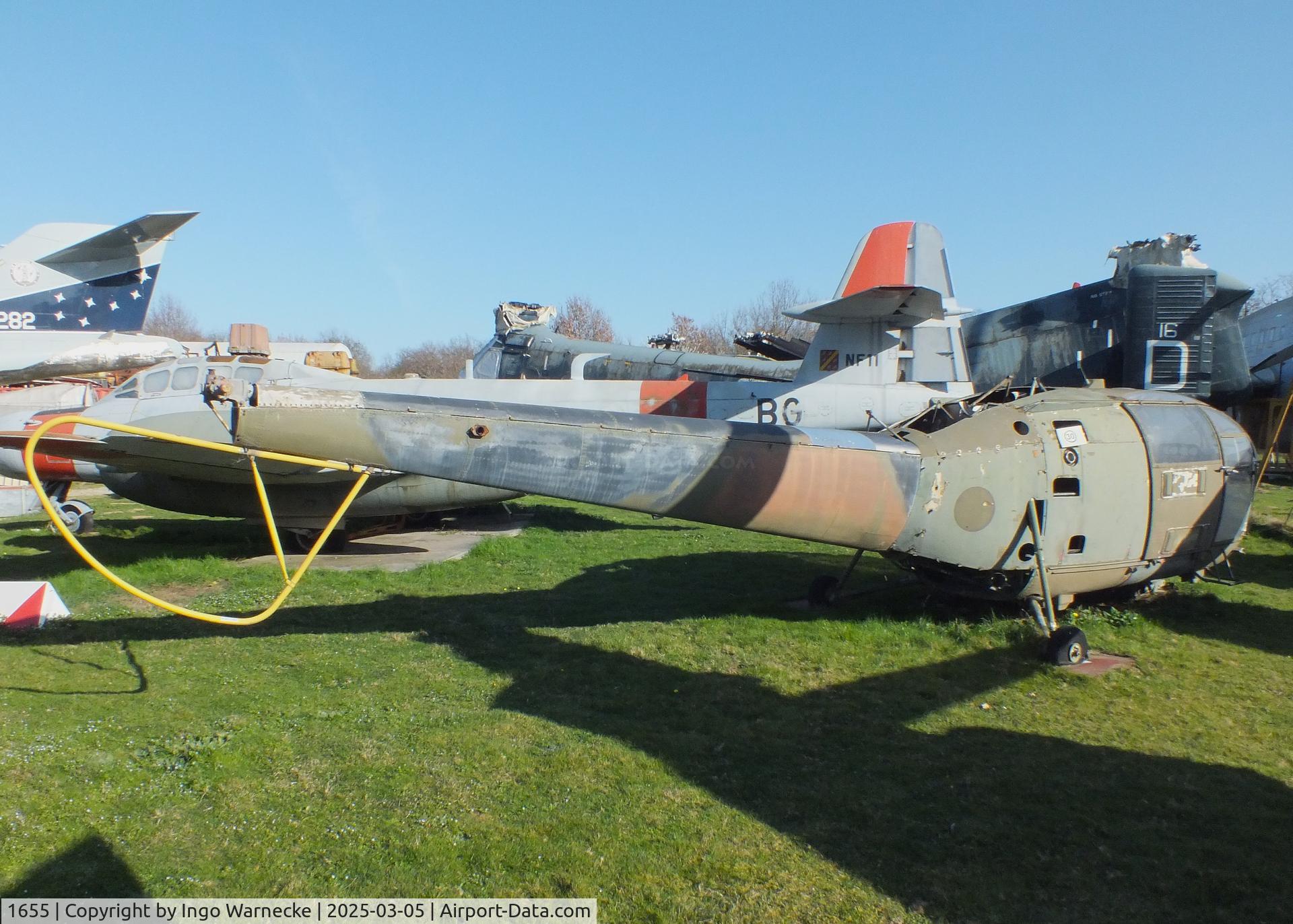 1655, 1969 Sud SE-3160 Alouette III C/N 1655, Sud-Est SE.3160 Alouette III (minus engine/rotors) at the Ailes Anciennes Toulouse Museum, Blagnac