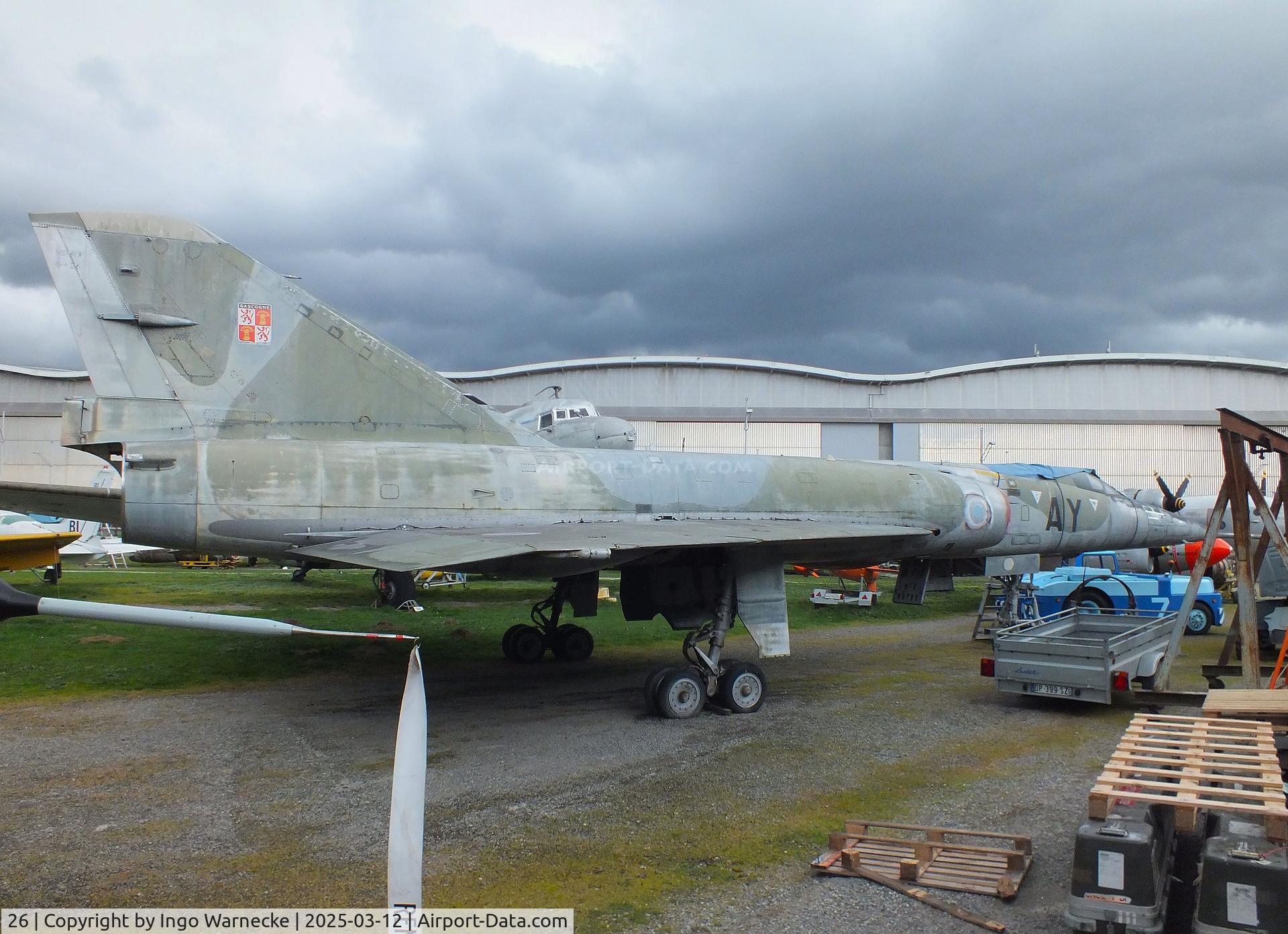 26, Dassault Mirage IVP C/N 26, Dassault Mirage IV P being restored at the Ailes Anciennes Toulouse Museum, Blagnac