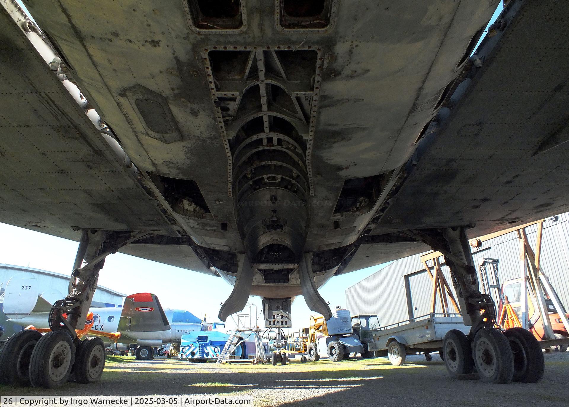 26, Dassault Mirage IVP C/N 26, Dassault Mirage IV P being restored at the Ailes Anciennes Toulouse Museum, Blagnac