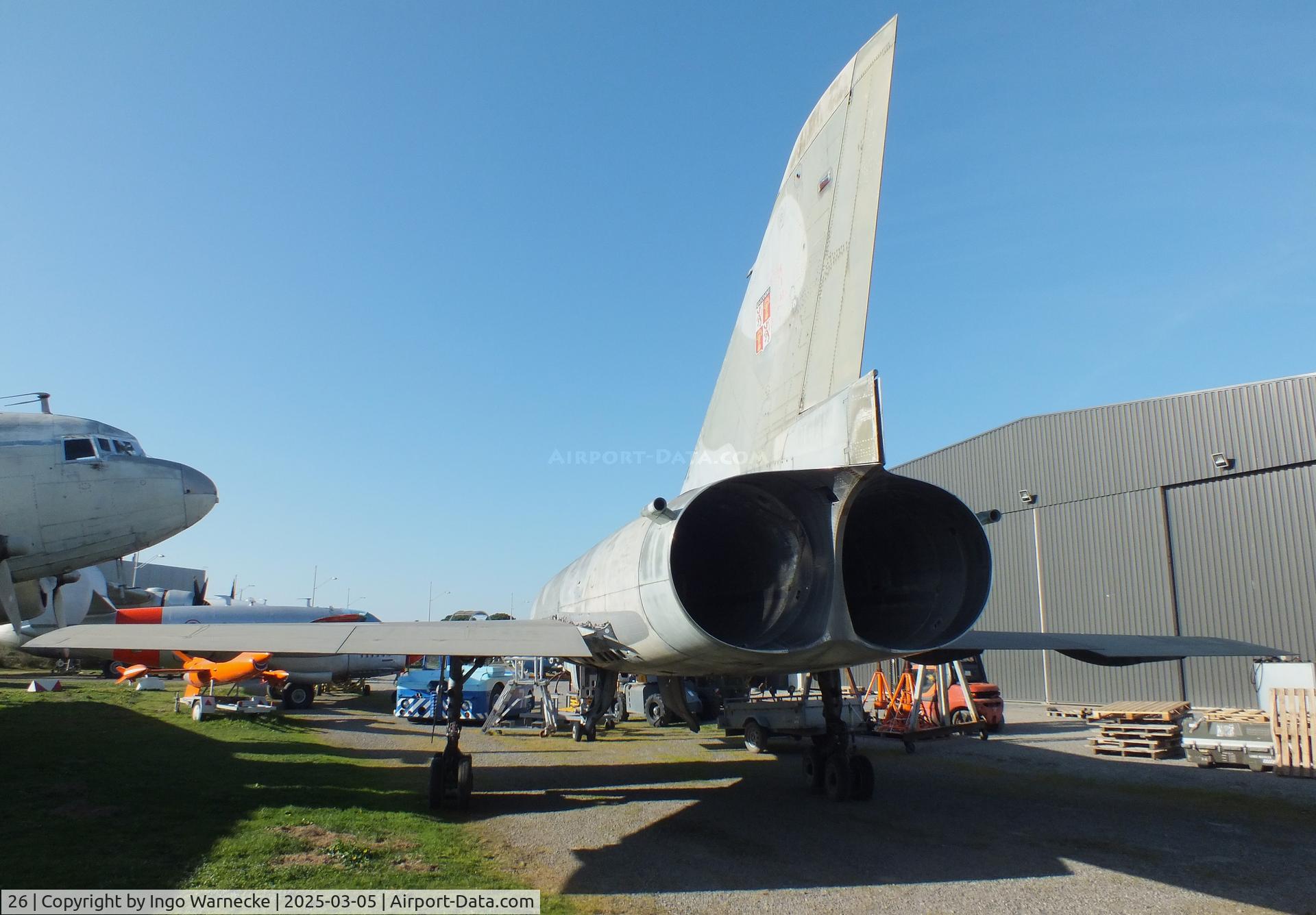 26, Dassault Mirage IVP C/N 26, Dassault Mirage IV P being restored at the Ailes Anciennes Toulouse Museum, Blagnac