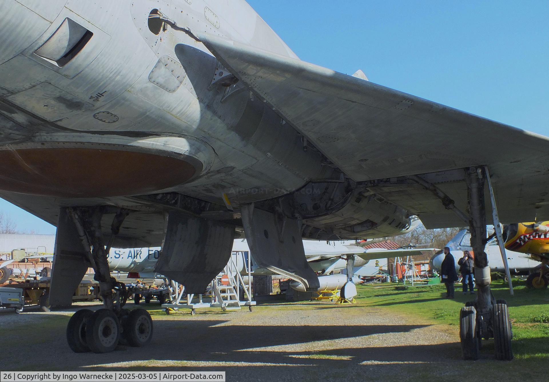26, Dassault Mirage IVP C/N 26, Dassault Mirage IV P being restored at the Ailes Anciennes Toulouse Museum, Blagnac