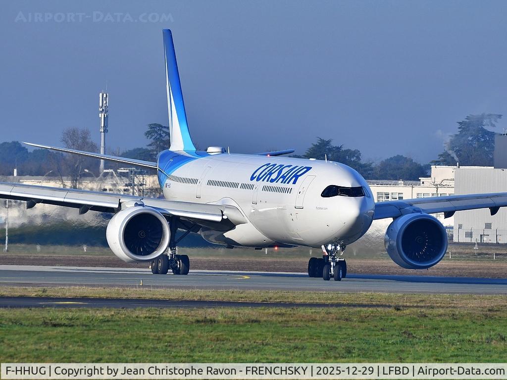 F-HHUG, 2021 AIRBUS A330-941 C/N 1993, Corsair SS40 from Paris Orly landing runway 05
